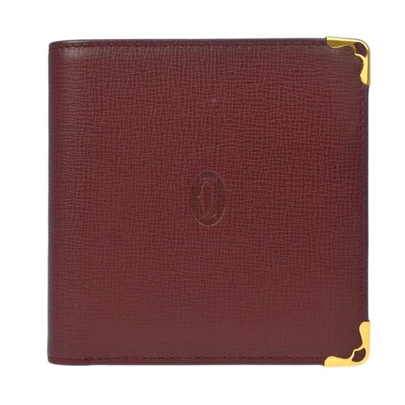Cartier Bifold Wallet Bordeaux L26